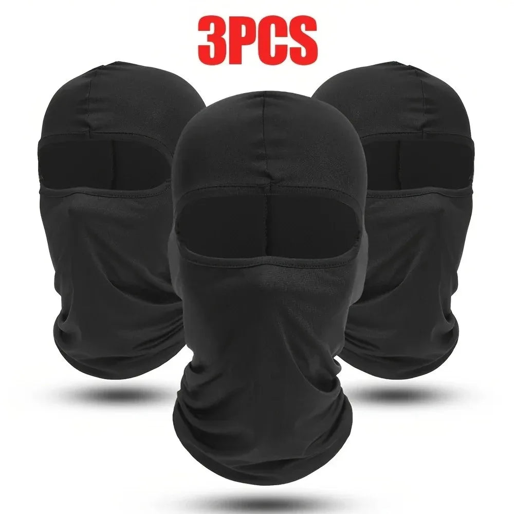 3-Pack Quick-Dry Balaclava Full Face Mask – Cycling & Hiking Balaclava Face Mask SWANS