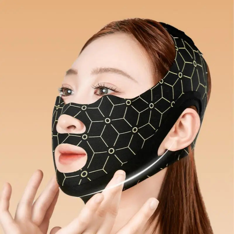 V Line Face Lifting Strap – Chin & Cheek Contouring Band Face Contouring Strap SWANS