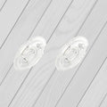 Silicone Nose Pads for Burberry BE4393F BE4395 BE3146 BE3147 Eyewear Accessories SWANS 1 Pair