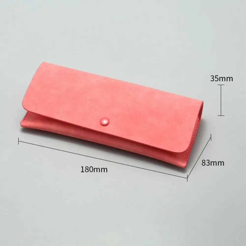 PU Leather Sunglasses Case – Soft Shell Eyewear Pouch Eyewear Case SWANS