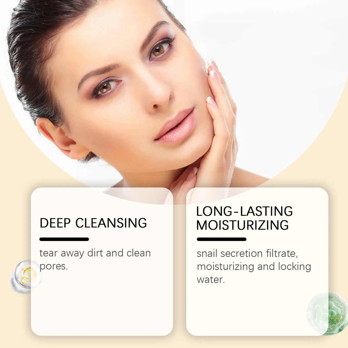 VIARELINE Snail Mucin Peel-Off Night Mask – Hydrating & Firming Overnight Facial Mask SWANS