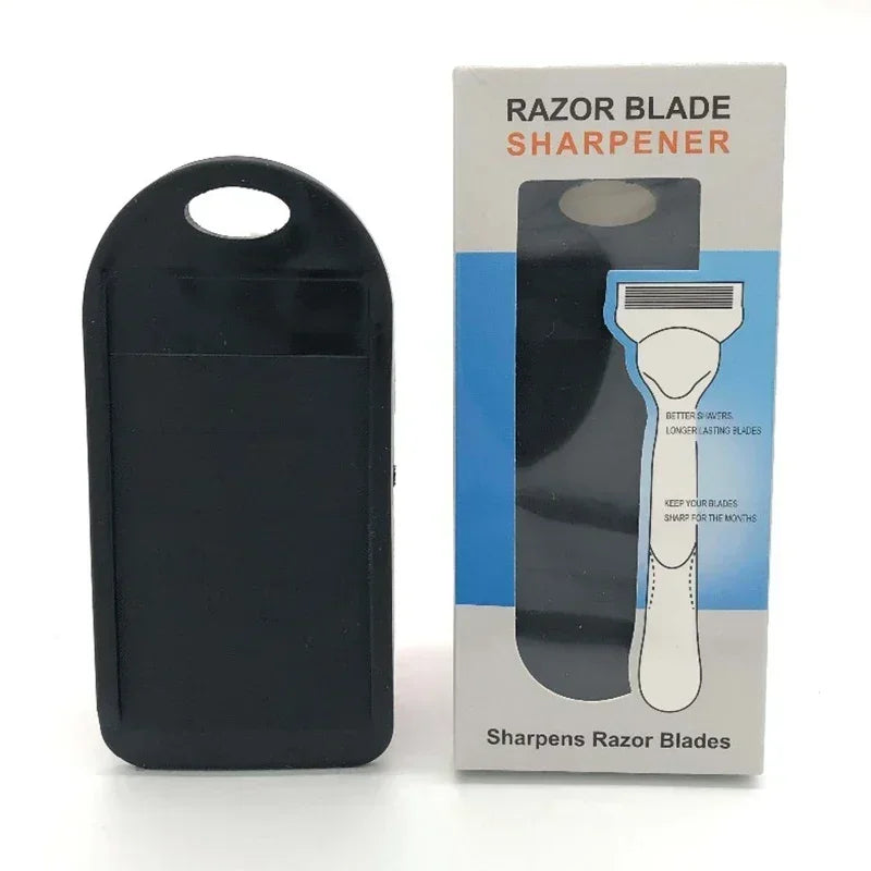 SWANS Silicone Razor Blade Sharpener & Cleaner – Extends Life Razor Blade Sharpener SWANS black