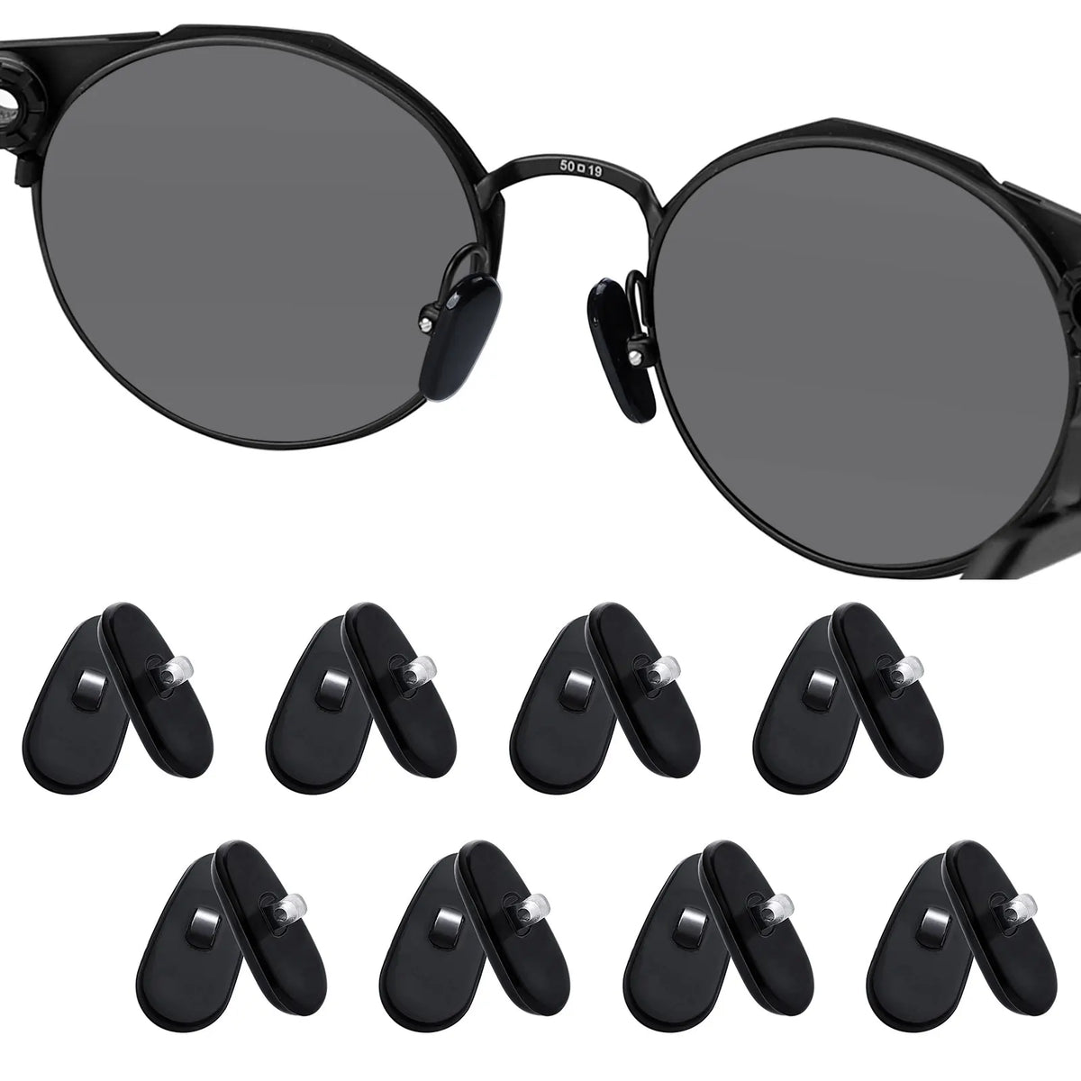 Silicone Nose Pads for Oakley Tie Bar OX5140 & Monohull OX5151 Eyeglass Nose Pads SWANS 8 Pairs