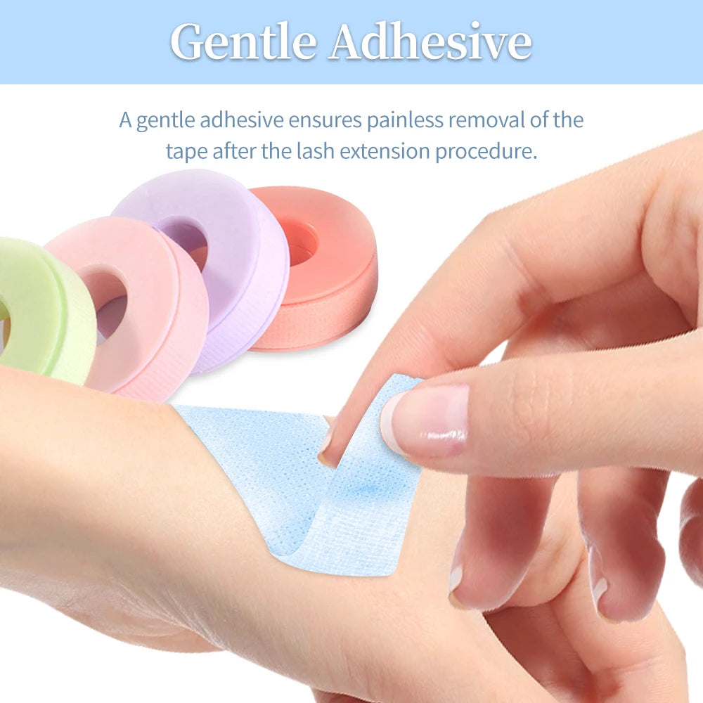 Micropore Breathable Lash Tape – Eyelash Extension Supplies Lash Extension Tape SWANS