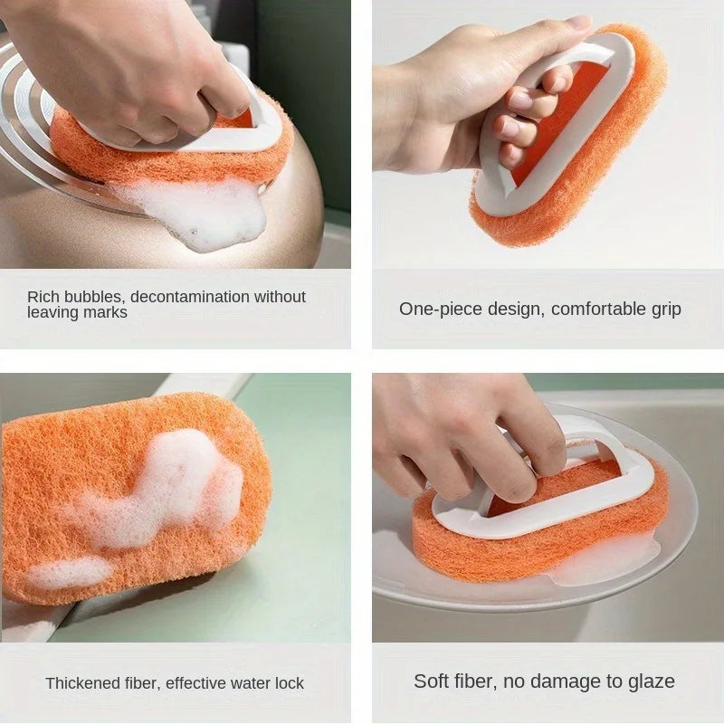 SWANS Multi-Surface Scrub Brush – Tile, Bathtub & Dish Multi-Surface Scrub Brush SWANS