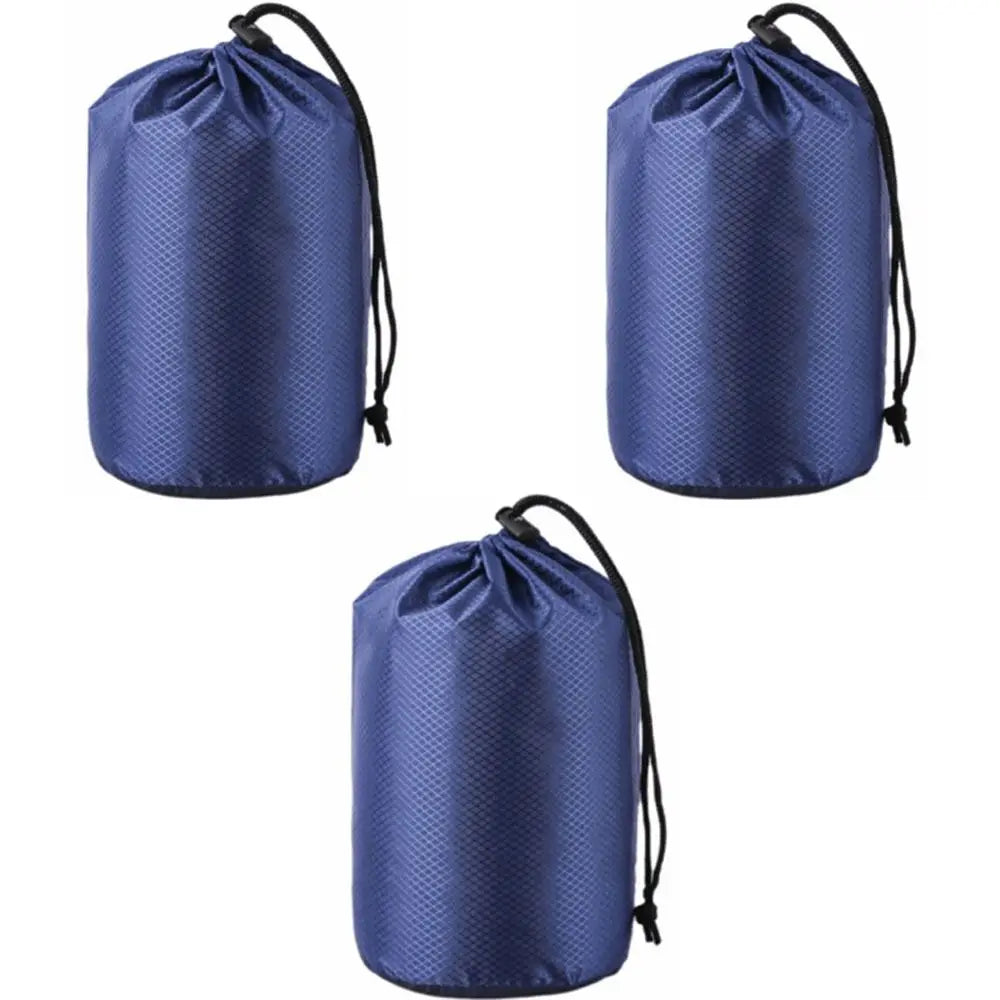 3-Pack Ultralight Waterproof Drawstring Stuff Sacks for Travel Travel Stuff Sack SWANS