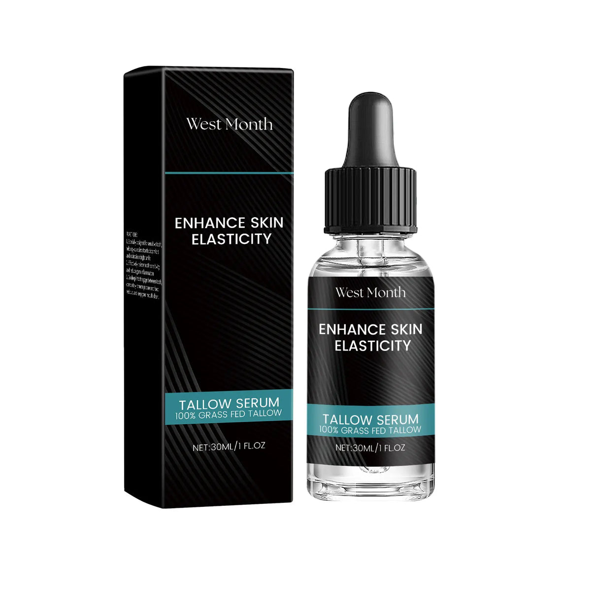 WEST MONTH Men's Collagen Firming Cream – Anti-Aging Moisturizer Men's Face Cream SWANS 30ml Serum