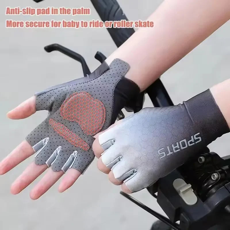 SWANS Kids Anti-Slip Cycling Gloves – Boys & Girls Outdoor Kids Cycling Gloves SWANS