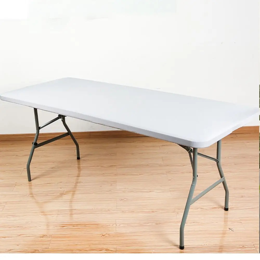 Spandex Stretch Tablecloth 6FT Elastic Fitted Rectangle Cover Stretch Table Cover SWANS