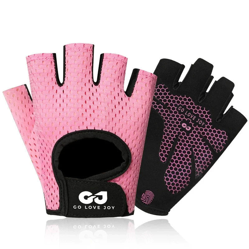 SWANS Unisex Lightweight Workout Gloves – Gym & Cycling Fitness Workout Gloves SWANS Upgrade Pink L