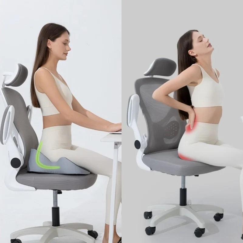 SWANS Ergonomic Memory Foam Butterfly Seat Cushion | Office & Car Memory Foam Seat Cushion SWANS