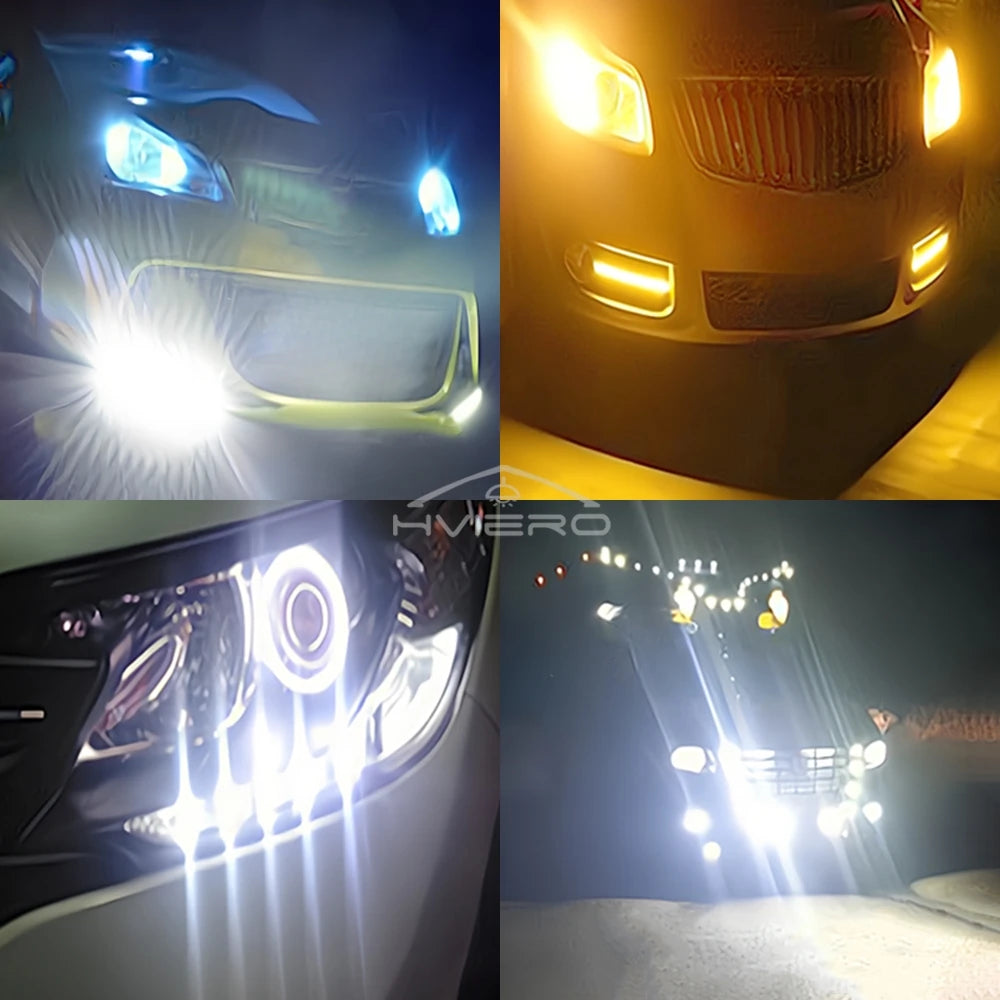 10-Pack 18mm Eagle Eye LED Car Lights 12V IP65 Multicolor DRL Eagle Eye LED Light SWANS