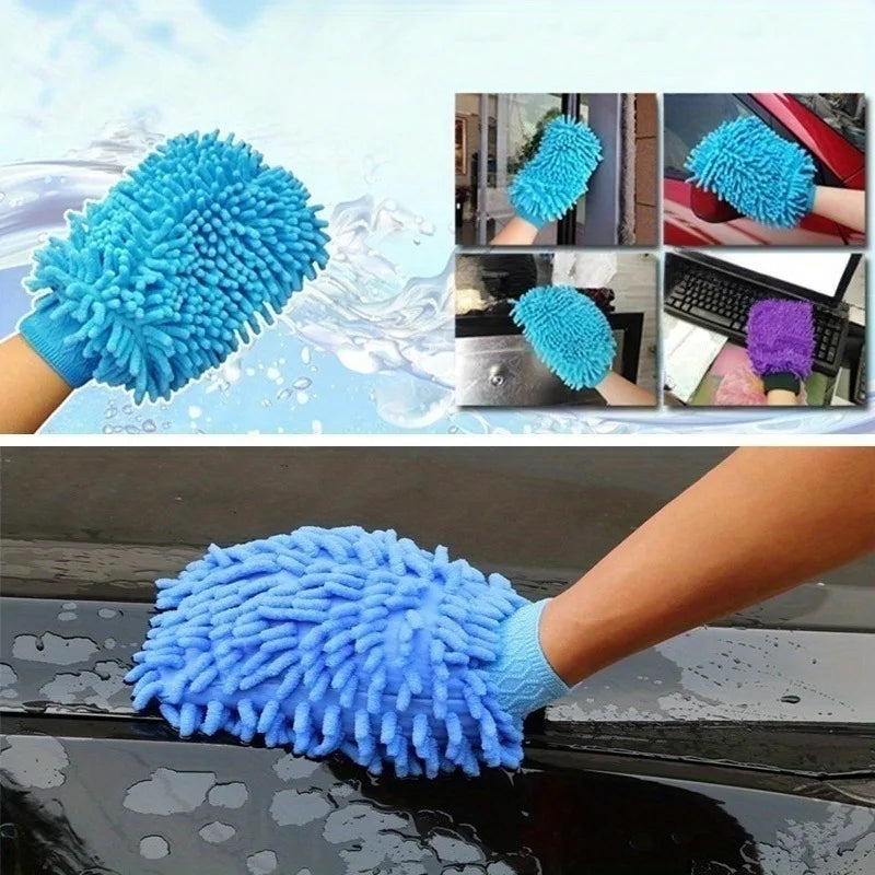 SWANS Car Wash Cleaning Glove – Paint-Safe Wash Mitt Car Wash Glove SWANS