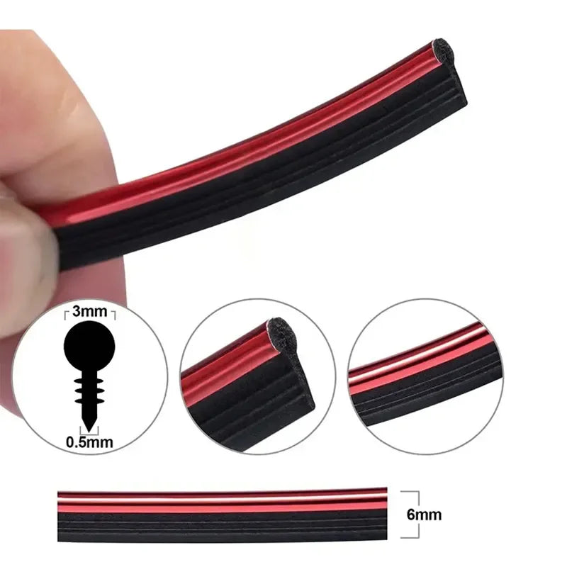 kkjoy 5M Flexible Metal Car Interior Trim Moulding Strip Car Interior Trim SWANS