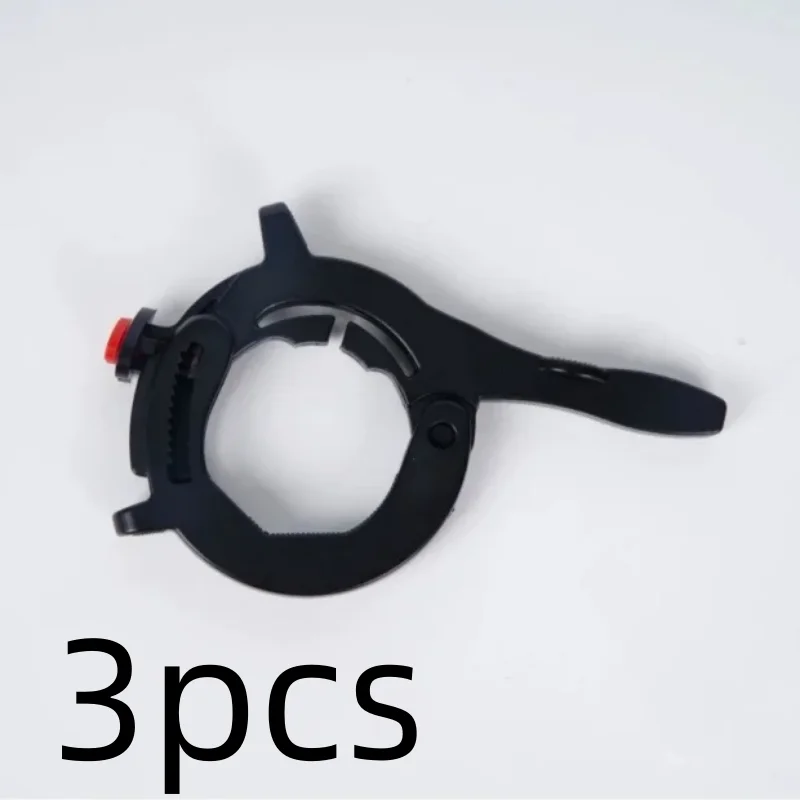 Motorcycle Throttle Cruise Control Clamp – Easy Install, Black Throttle Assist Clamp SWANS 3pcs