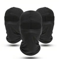 3-Pack Quick-Dry Balaclava Full Face Mask – Cycling & Hiking Balaclava Face Mask SWANS Black (3pcs)