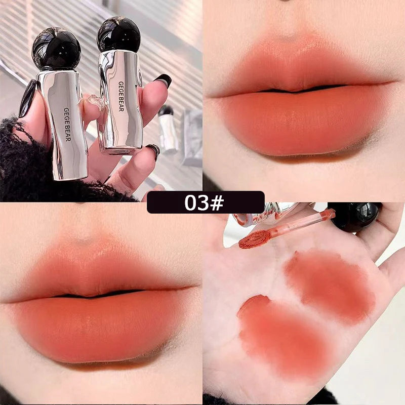 Velvet Mist Matte Lip Gloss – Long-Lasting Lip Tint 2.2g Matte Lip Gloss SWANS B 03