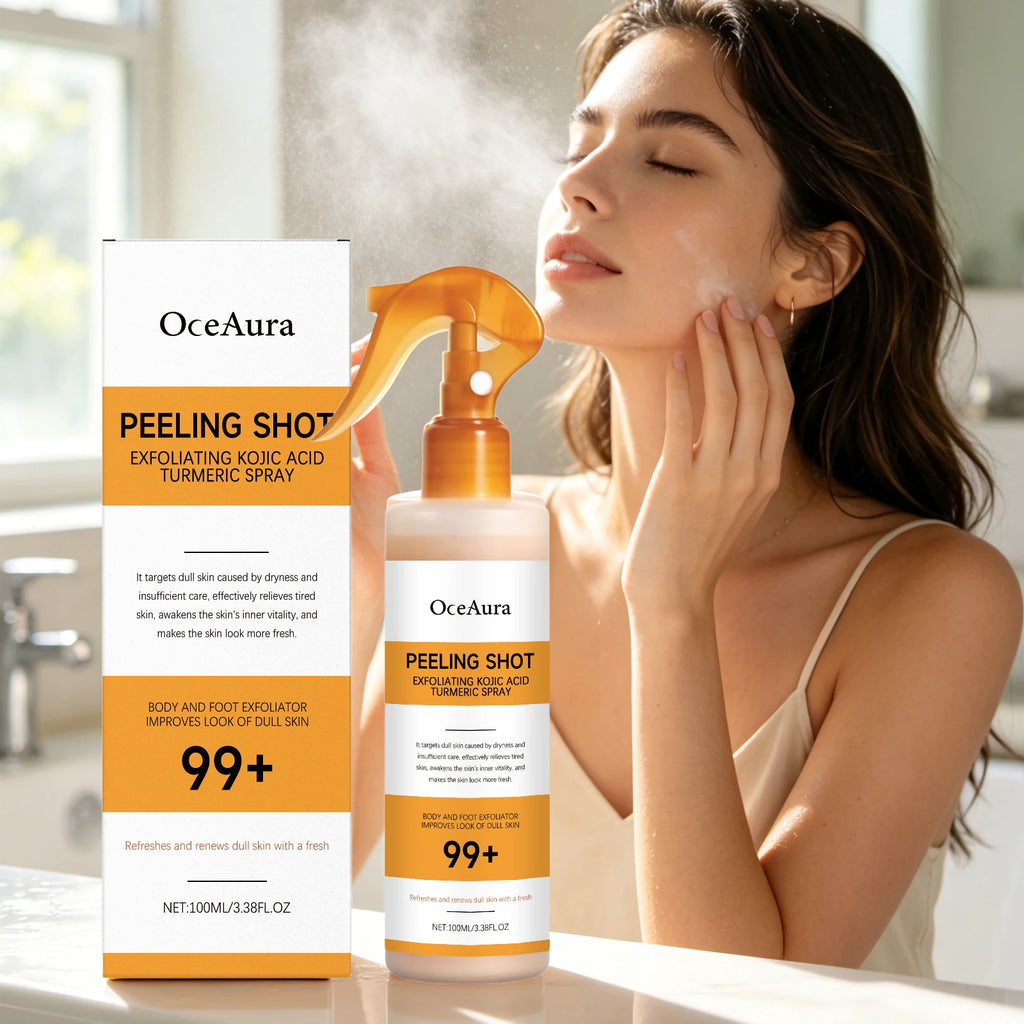OceAura Kojic Acid Turmeric Brightening Body Spray 100ml Brightening Body Spray SWANS