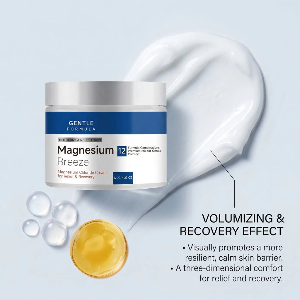 Magnesium Chloride Cooling Body Cream – Moisturizing Daily Care Body Moisturizing Cream SWANS