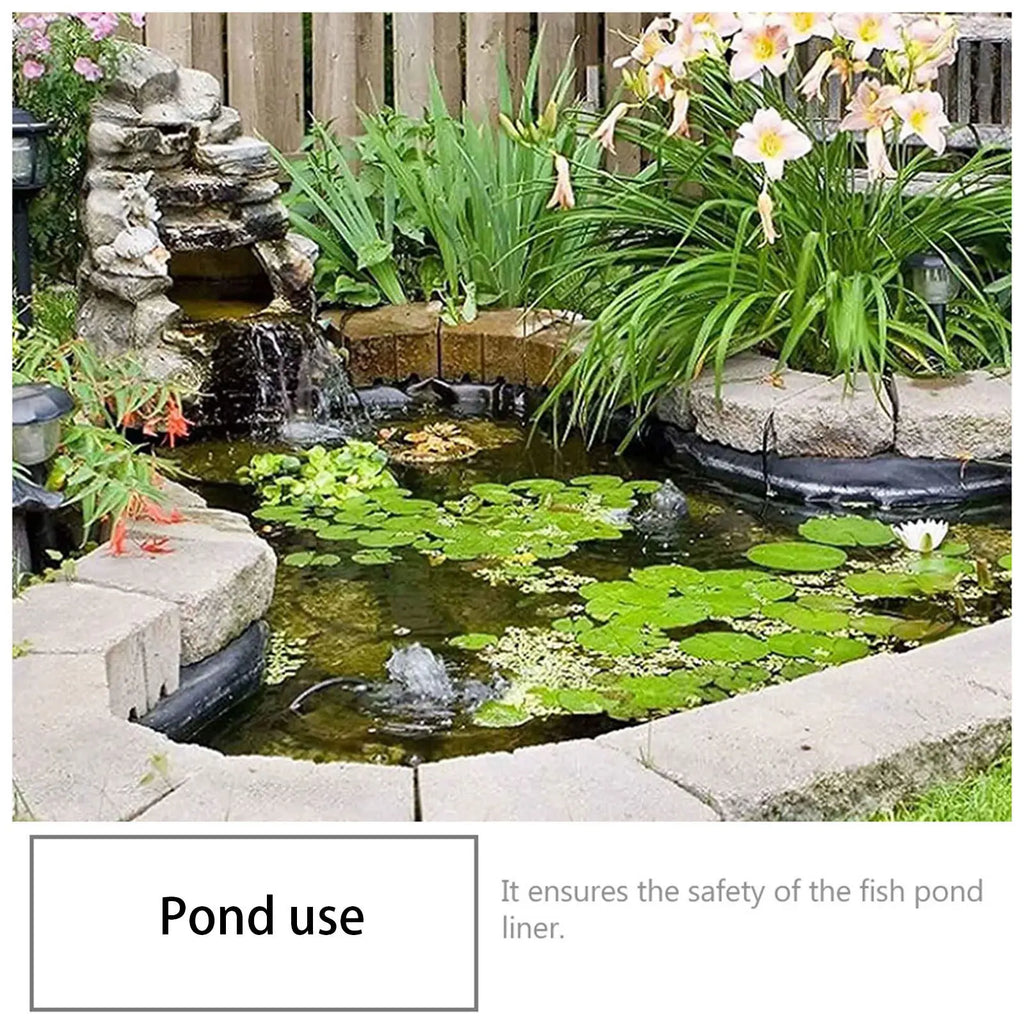 HDPE Pond Liner 300x200cm – Waterproof Fish & Garden Pool Garden Pond Liner SWANS