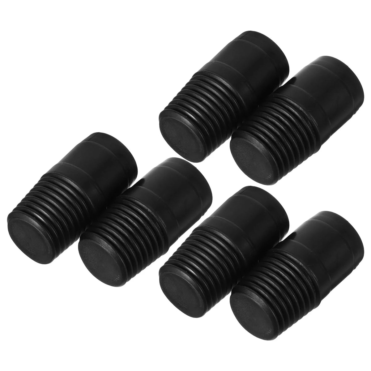 6-Pack 25mm Threaded Mop & Broom Handle Pole Connector Pole Connector Adapter SWANS
