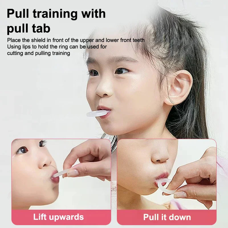 Children's Lip Muscle Trainer | BPA-Free Oral Motor Tool Oral Motor Trainer SWANS