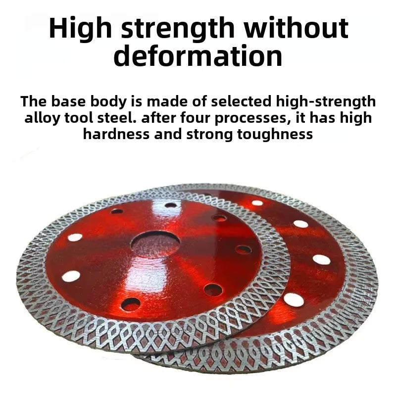 Diamond Turbo Cutting Blade 115/125mm – Tile, Marble & Ceramic Diamond Cutting Blade SWANS