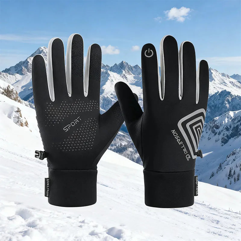 SWANS Winter Cycling Gloves – Touchscreen Waterproof Warm Cycling Gloves SWANS