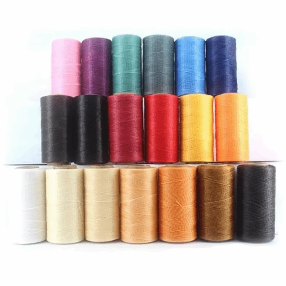 Waxed Thread Cord 0.8MM 260M – Leather & DIY Craft String Waxed Craft Thread SWANS