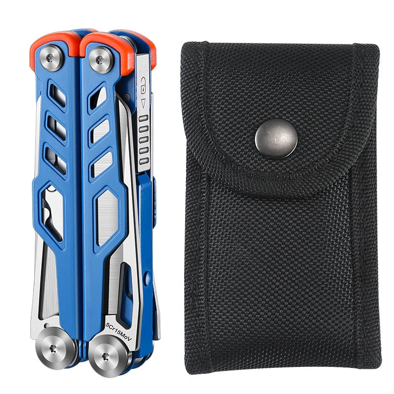 XMSJ DL10 Folding Multifunctional Pliers – EDC Survival Tool Folding Multi-Tool SWANS