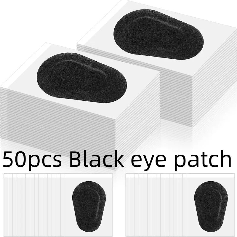 Kids Adhesive Eye Patches – Soft Nonwoven 10–100 Pack Adhesive Eye Patch SWANS 50pcs Black