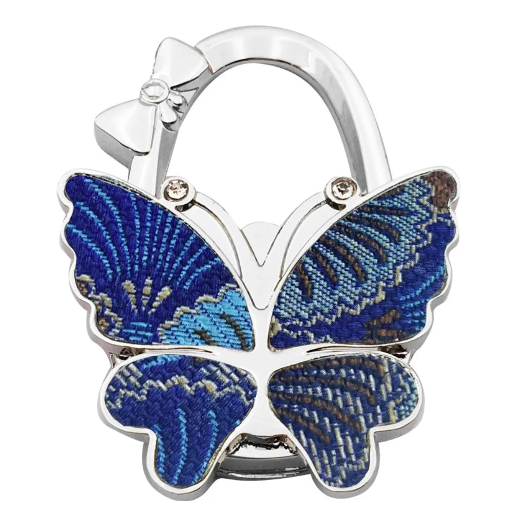 SWANS Butterfly Desk Hook – Foldable Aluminum Purse Hanger Desk Purse Hook SWANS 4