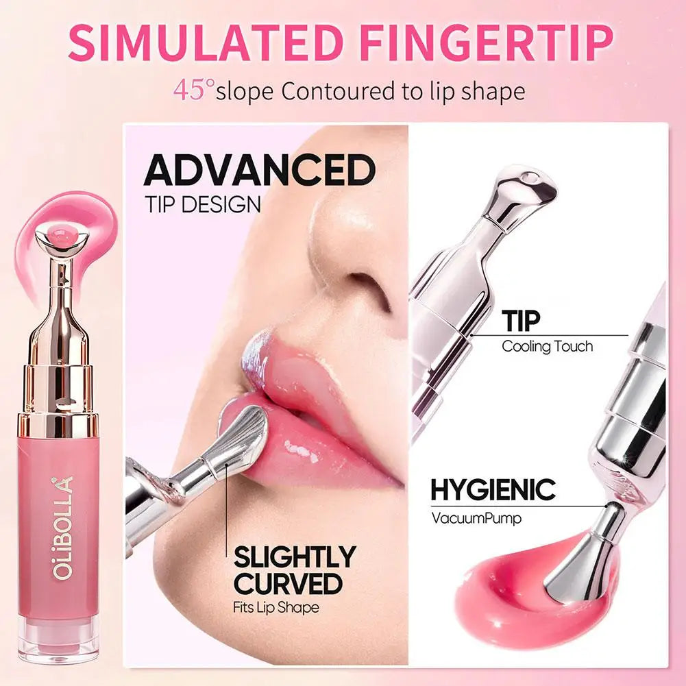 Moisturizing Mirror Lip Gloss – Cool Metal Applicator Lip Gloss SWANS