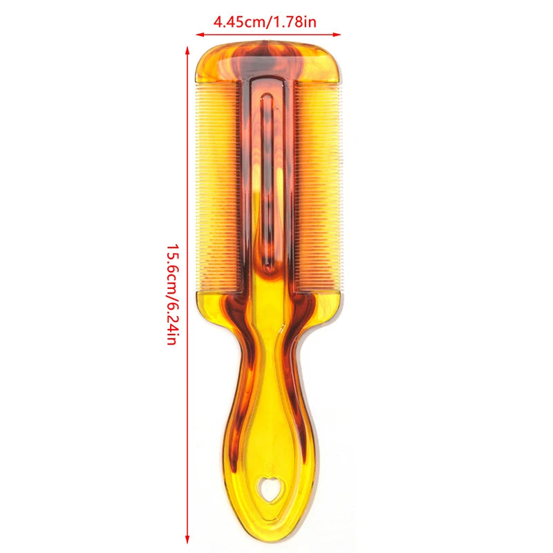 SWANS Double-Sided Fine Tooth Lice & Dandruff Comb Fine Tooth Hair Comb SWANS