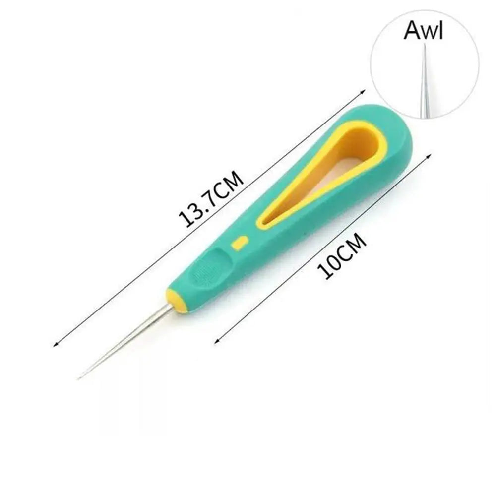 Steel Sewing Awl – Leather Shoe Repair & DIY Craft Tool Sewing Awl Tool SWANS Awl