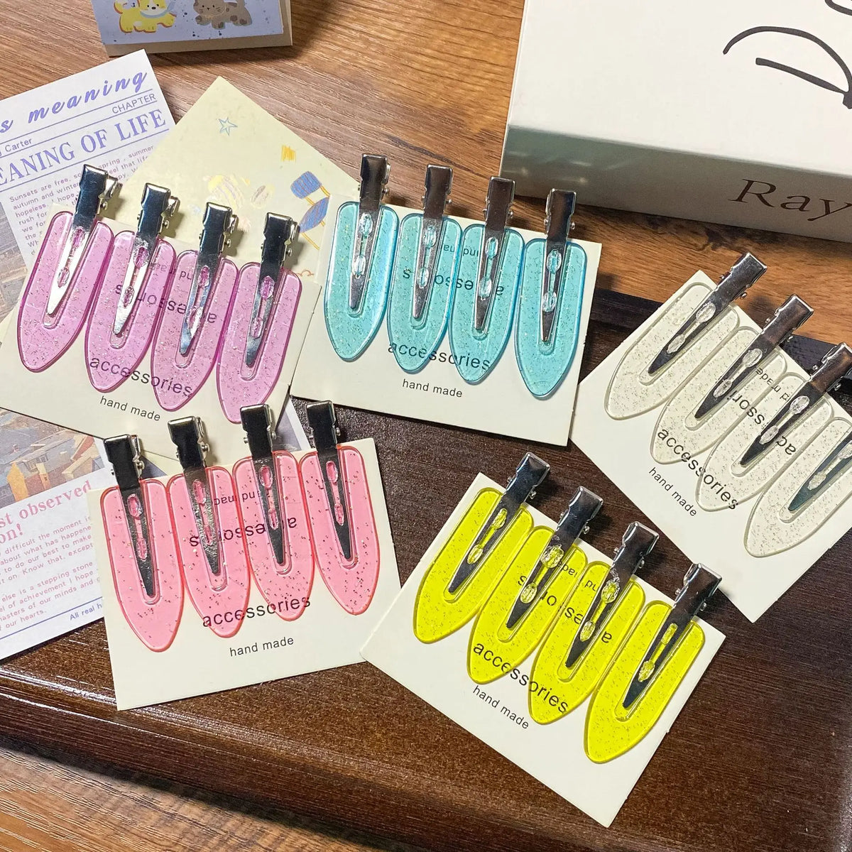 10/20-Pack Seamless Hair Clips – Professional Salon Styling Hair Clips SWANS