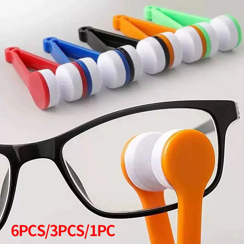 SWANS Microfiber Glasses Cleaning Brush & Cloth Set 1/3/6-Pack Lens Cleaning Set SWANS