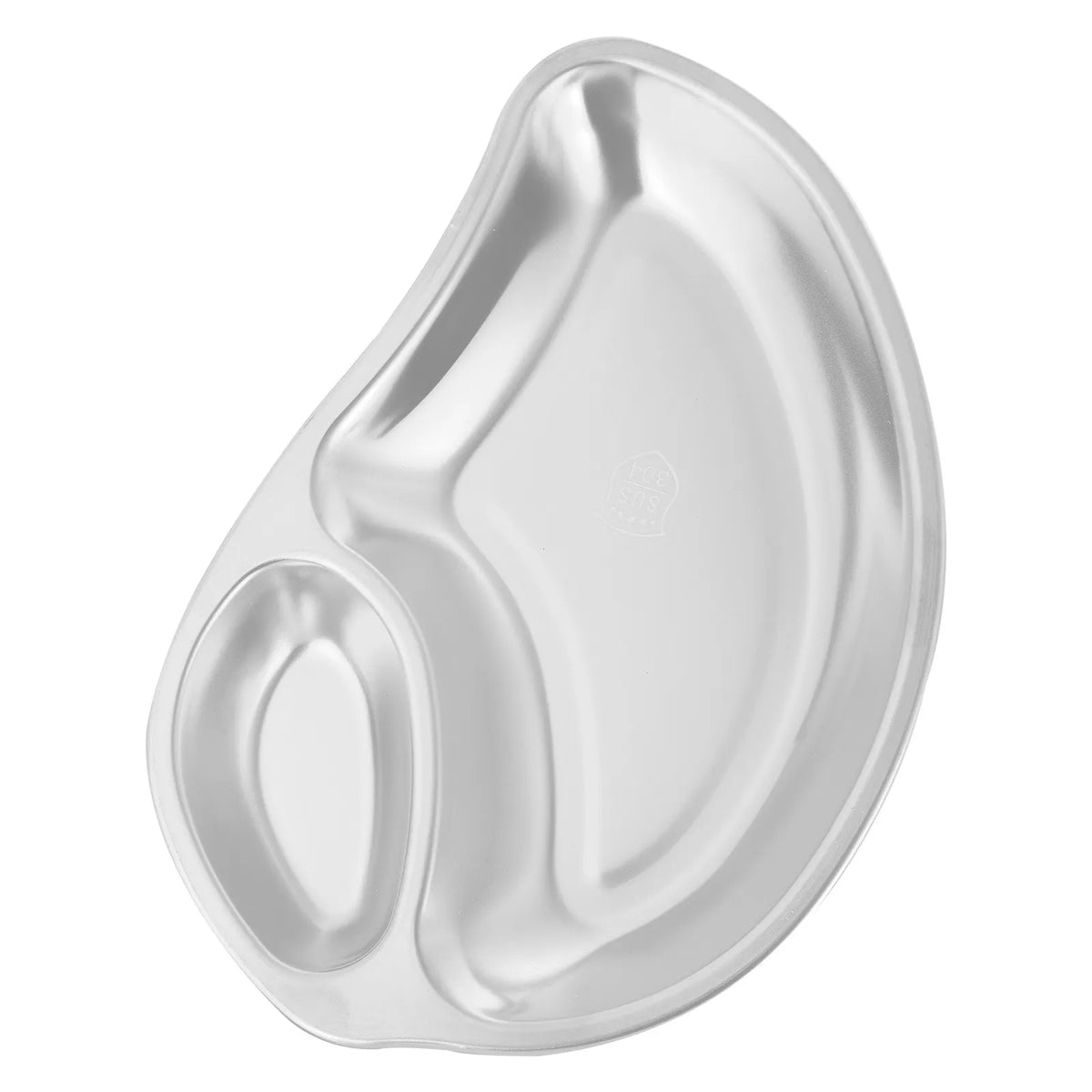 Mango Shape Stainless Steel Dipping & Snack Serving Plate Dipping Serving Plate SWANS