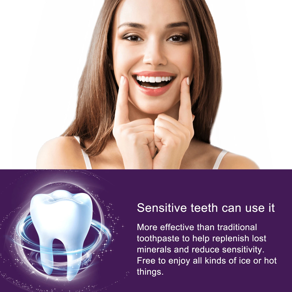 SWANS V34 Purple Toothpaste – Whitening & Stain Removal Whitening Toothpaste SWANS