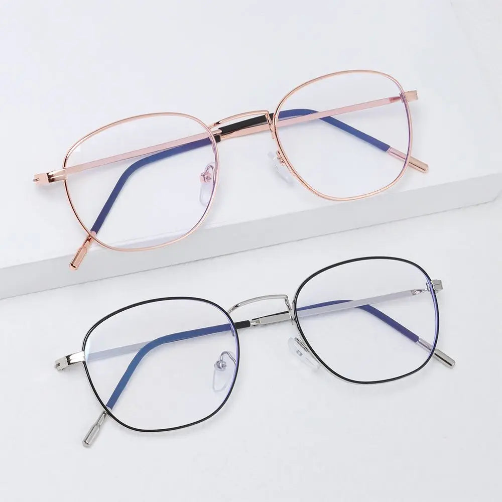Ultralight Metal Square Blue Light Blocking Glasses – Unisex Blue Light Glasses SWANS