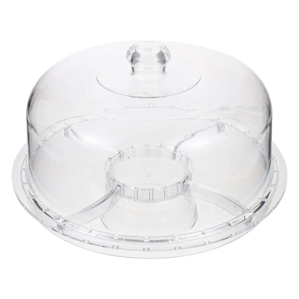 Transparent Acrylic Cake Stand with Lid – Wedding Dessert Tray Cake Display Stand SWANS