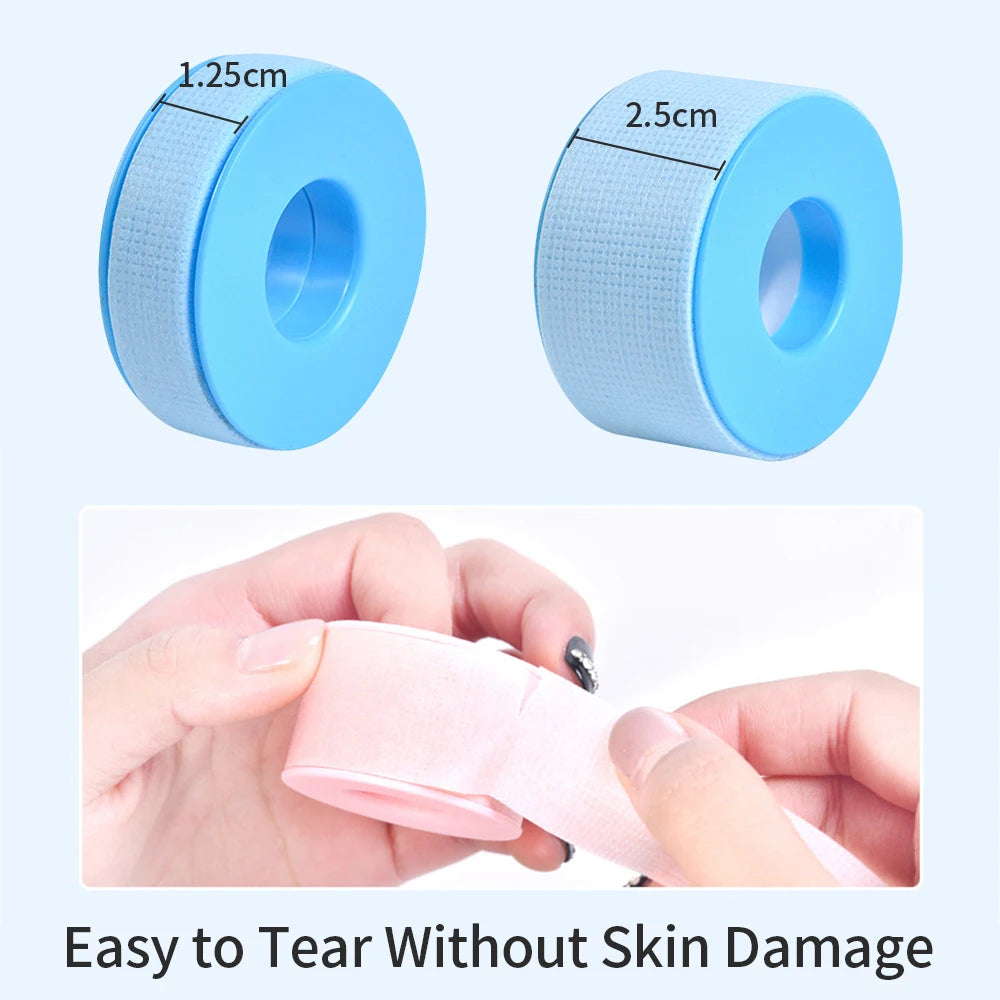 Micropore Breathable Lash Tape – Eyelash Extension Supplies Lash Extension Tape SWANS