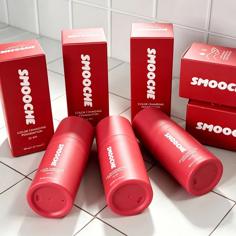 Smooche Color Changing Liquid Foundation – Glycerin & Vitamin E Liquid Foundation SWANS