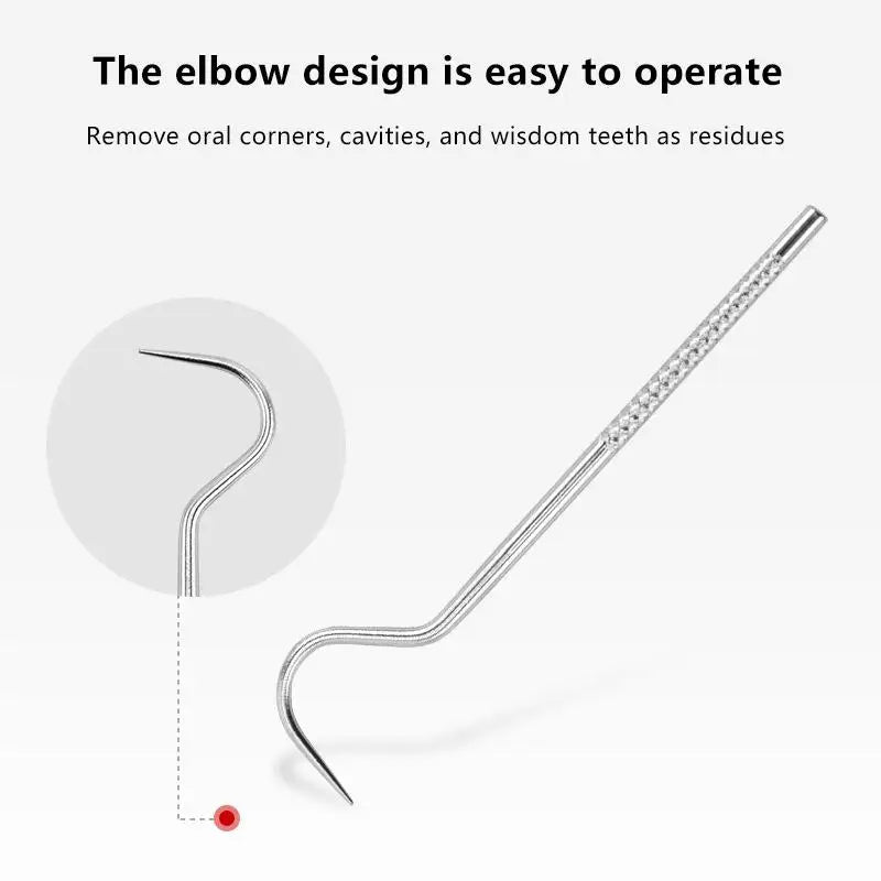 Reusable Stainless Steel Toothpick Set – Portable Storage Kit Oral Care Tool Kit SWANS