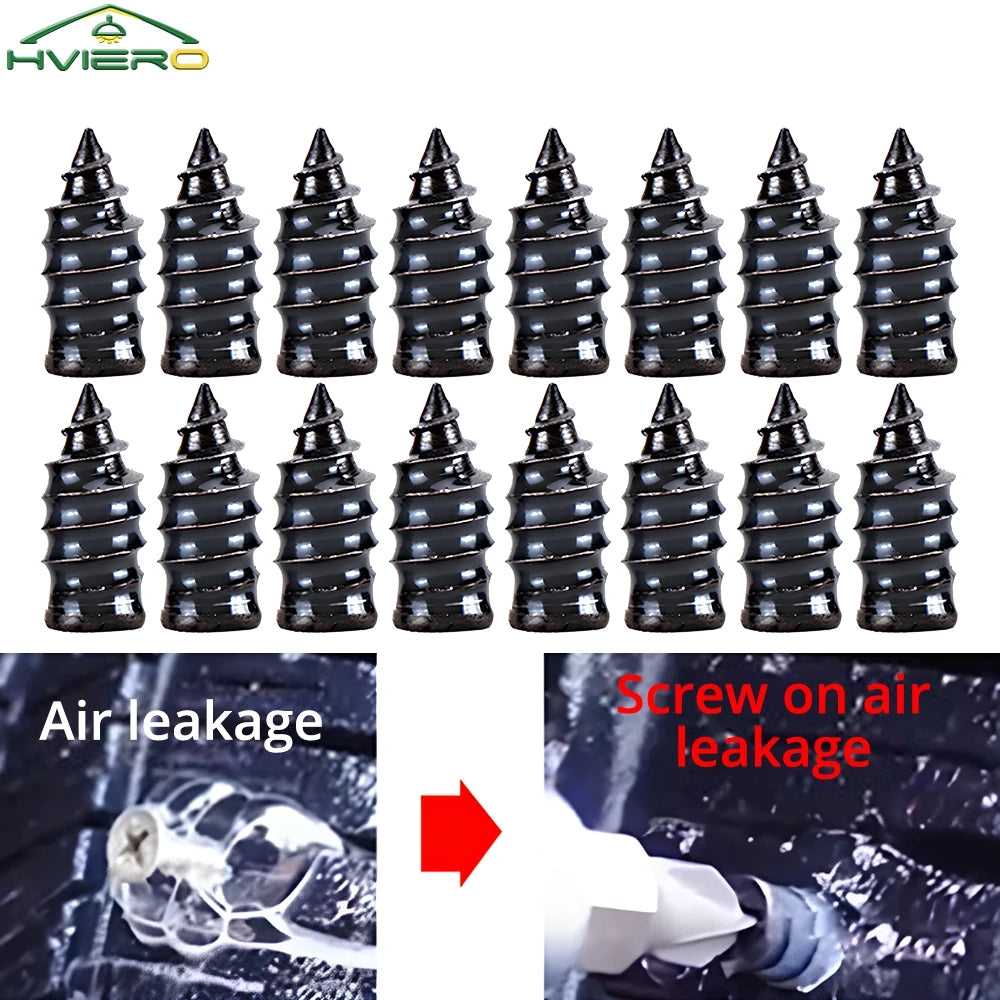 Vacuum Tire Repair Nail Kit 10/30pc – No-Glue Tubeless Fix Tire Repair Kit SWANS