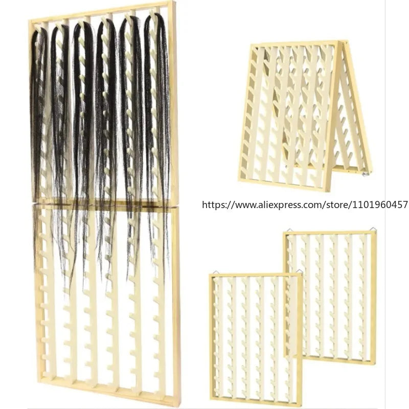 Wooden Thread Rack 120 Spool Wall Hanging Organizer Stand Thread Rack Organizer SWANS