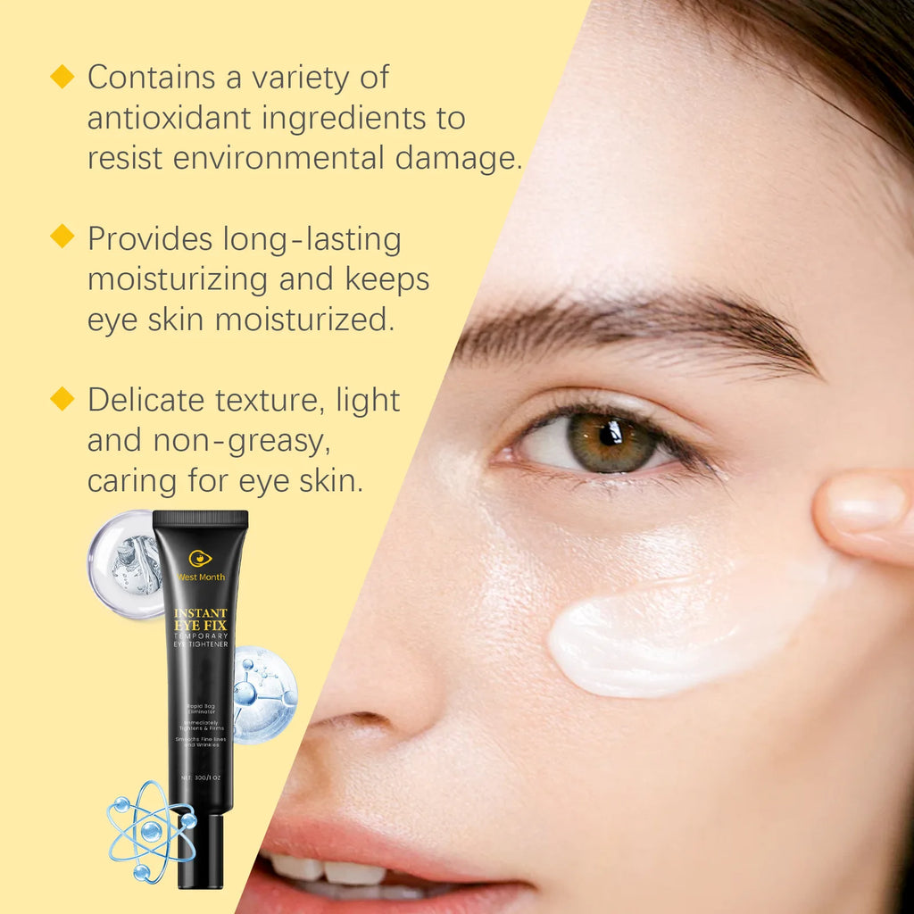 WEST MONTH Anti-Wrinkle Eye Cream – Firming & Brightening 30g Eye Cream SWANS