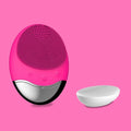 YUNChi Sonic Electric Facial Cleansing Brush – IPX7 Silicone Facial Cleansing Brush SWANS Red
