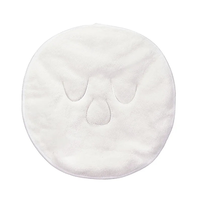 SWANS Steam Heating Face Towel – Soft Hot Compress Skin Care Steam Face Towel SWANS