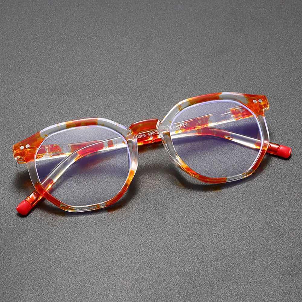 Women's Polygon Reading Glasses Anti Blue Light +1.0–+4.0 Reading Glasses SWANS